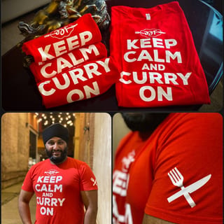 Keep Calm and Curry On T-Shirt
