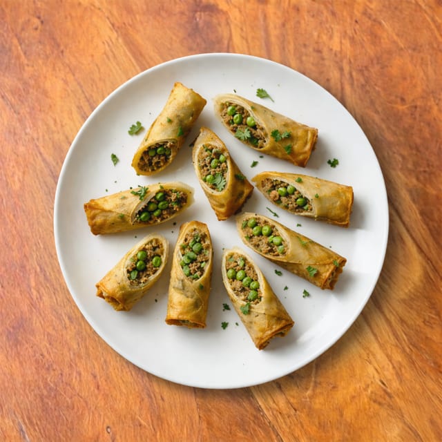 ◼️Vegan Spring Rolls.