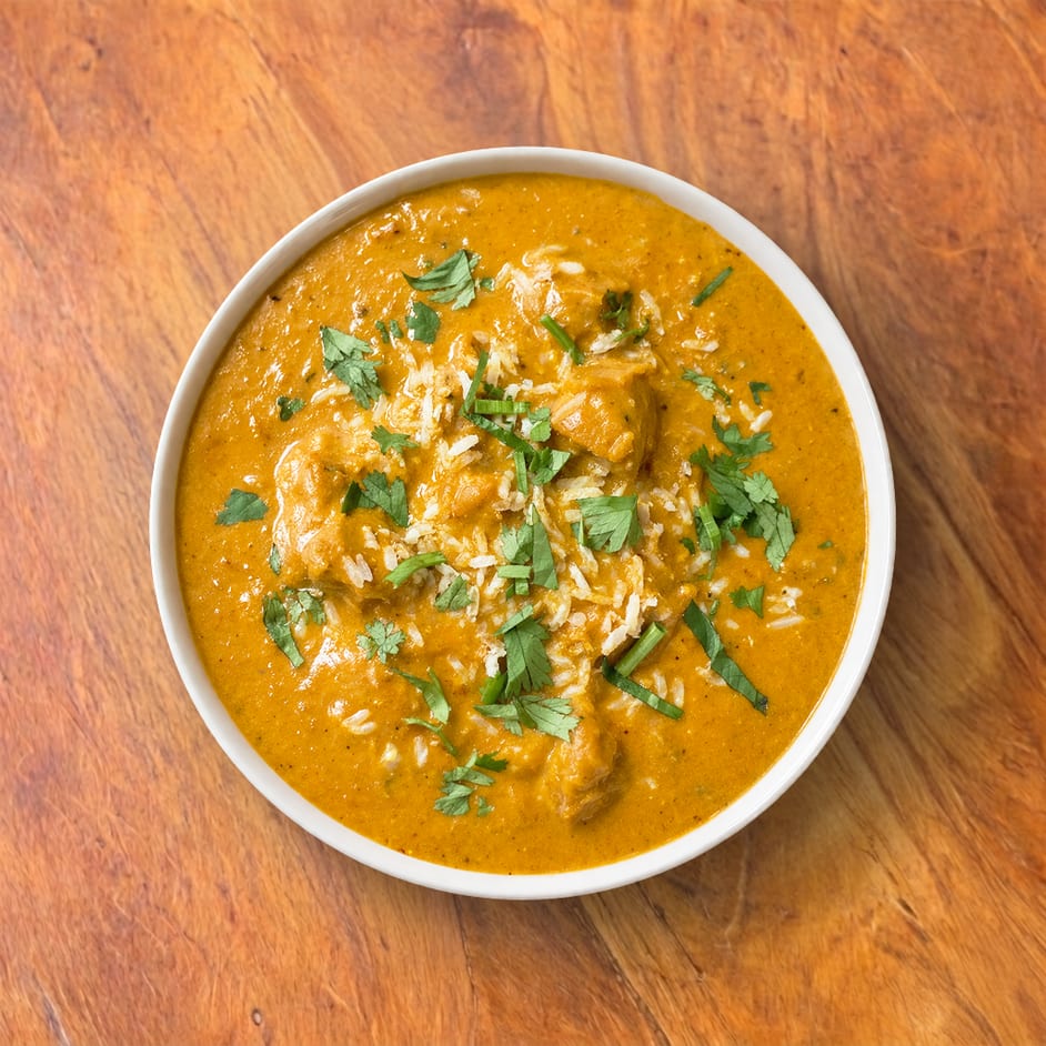 Vegan Madras Chick'n (V).