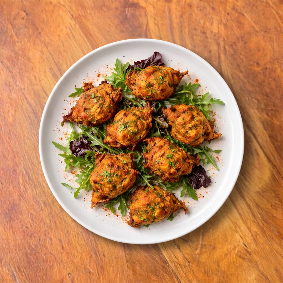 ◼️ Veg Pakoras (V/GF).