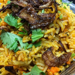 Chicken Biryani (Raita) (GF)