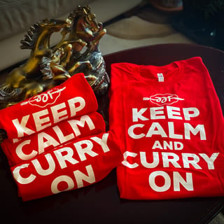 Keep Calm and Curry On T-Shirt